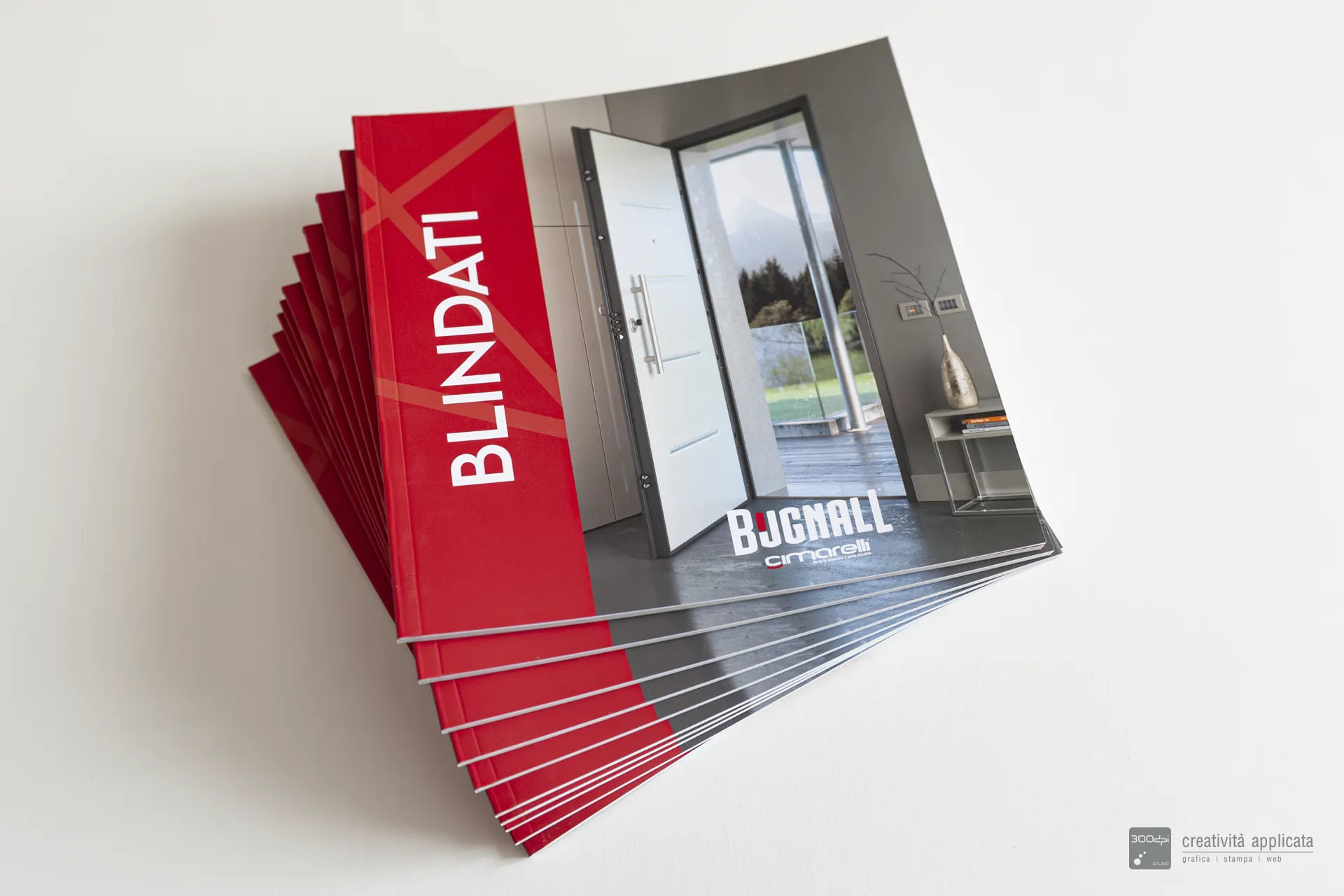 Cataloghi BLINDATI by BUGNALL-CIMARELLI - Design e stampa 300dpi STUDIO presentazione