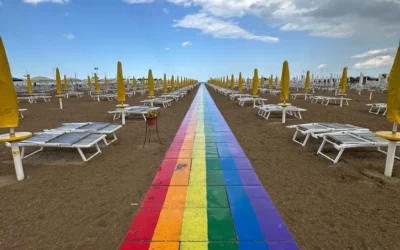 Video La Community 27: verniciatura passerella arcobaleno 2025