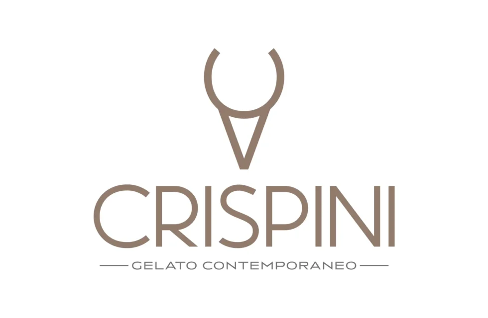 Logo CRISPINI GELATO CONTEMPORANEO - PROPORZIONI DOPO - design Emanuele Nonni - 300dpi STUDIO