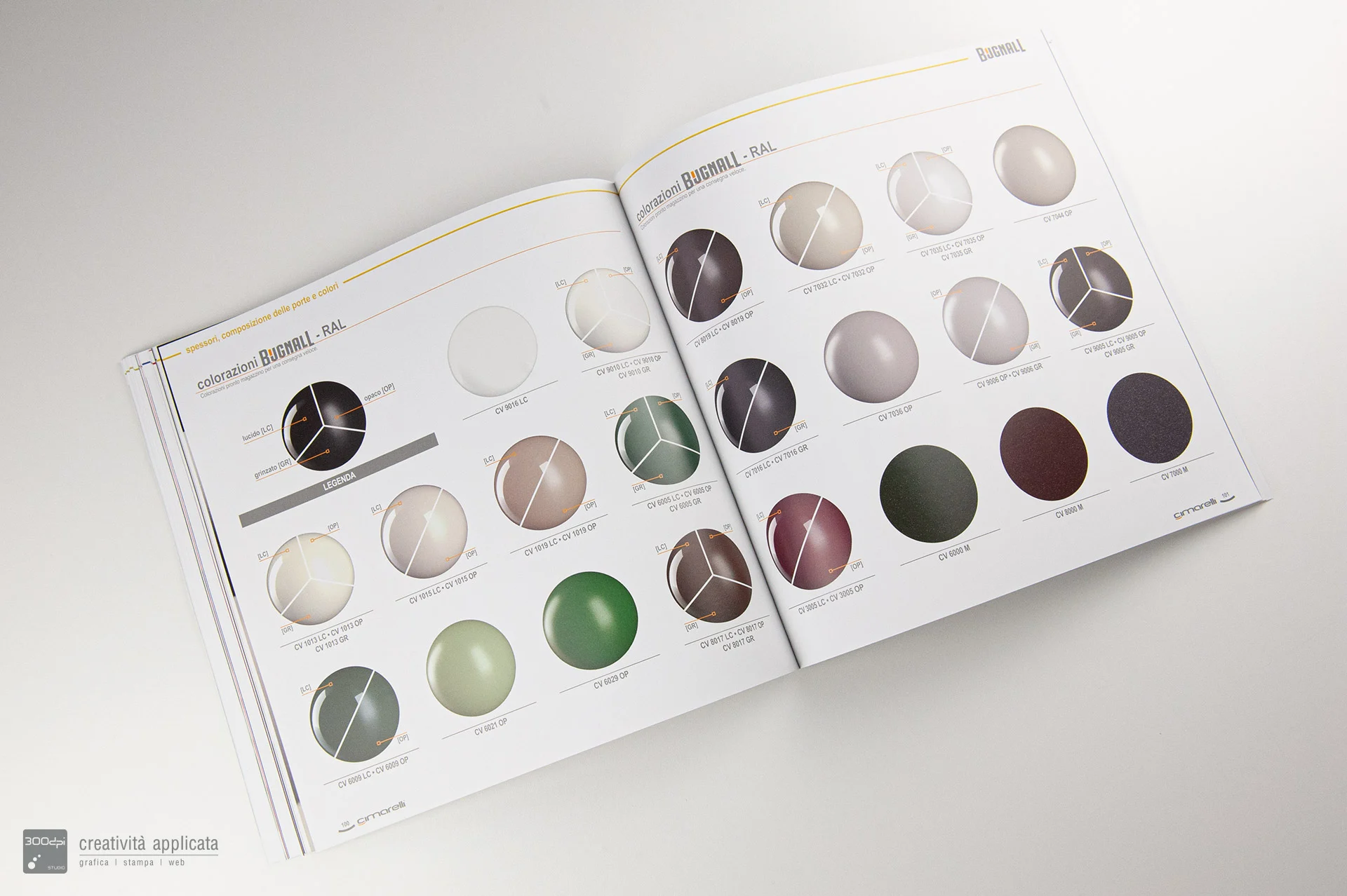 Catalogo Bugnall-Cimarelli - colorazioni RAL 2023