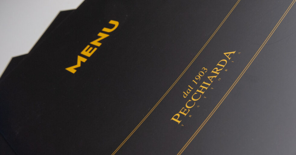 Copertina menu Pecchiarda Spoleto