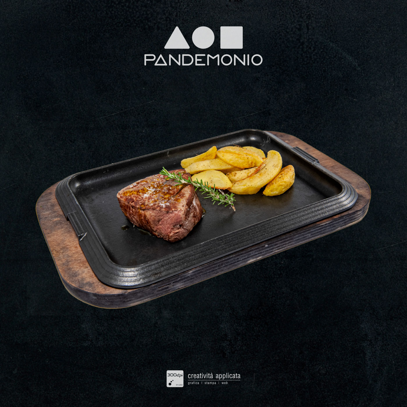 Foto carne e patate arrosto Pandemonio – 300dpi STUDIO Spoleto-Rimini