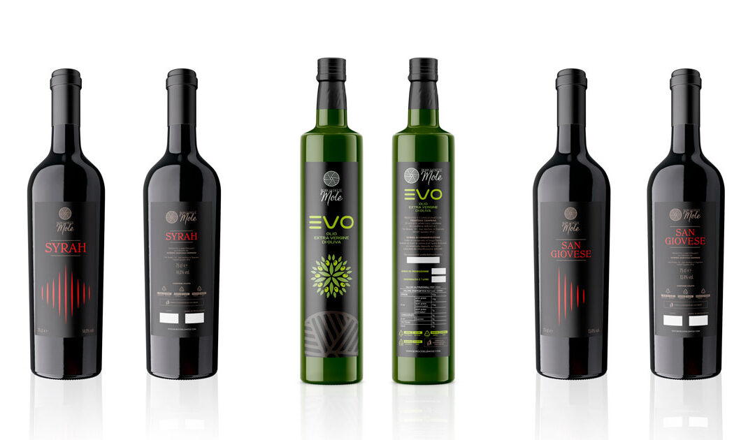 Grafica Etichette Vino e Olio - 300dpi STUDIO Spoleto