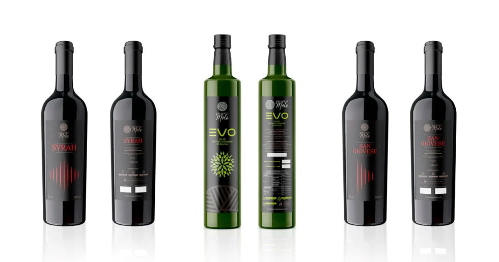 Grafica Etichette Vino e Olio - 300dpi STUDIO Spoleto