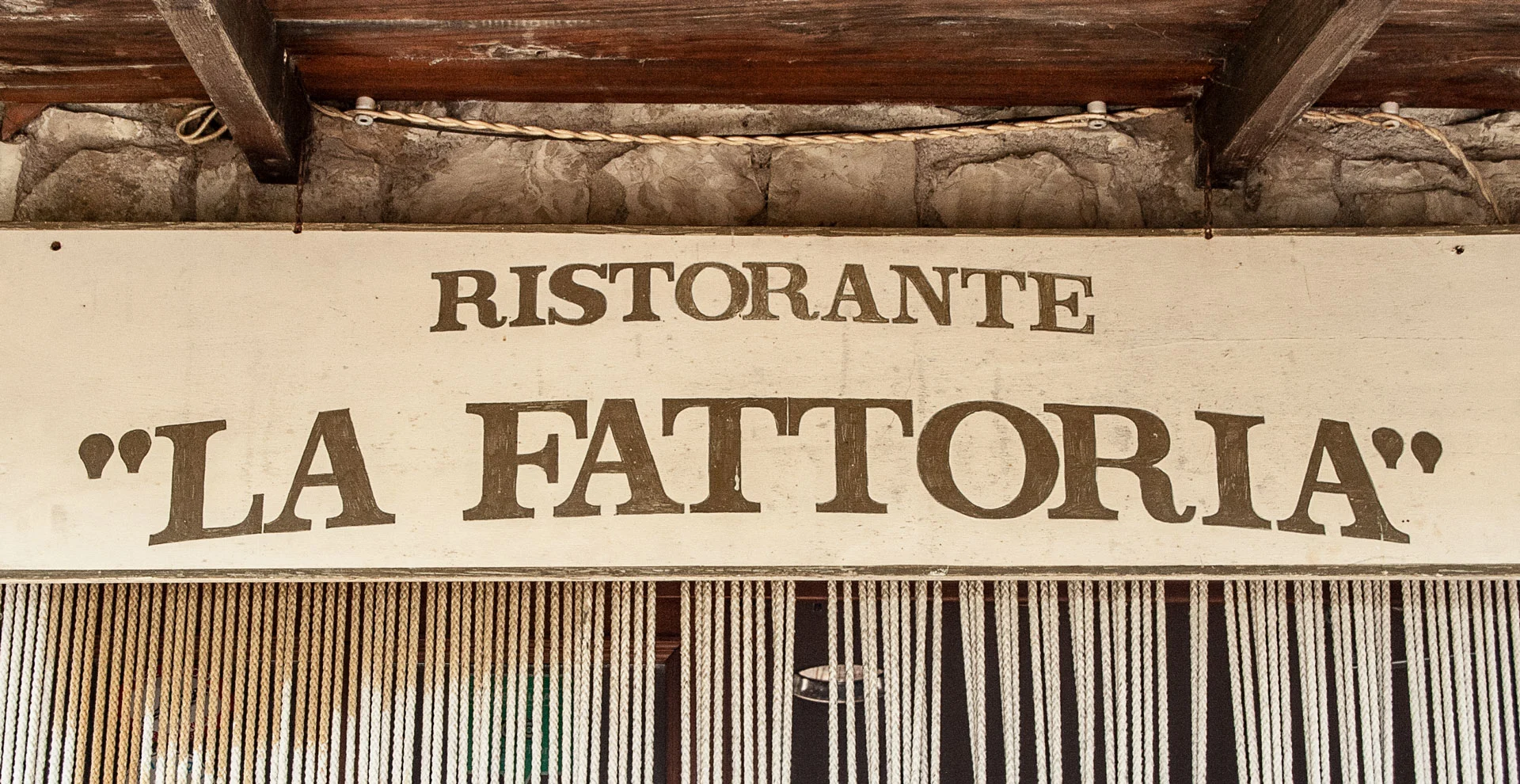 La Fattoria Spoleto: insegna storica - Ristorante - Pizzeria - Albergo