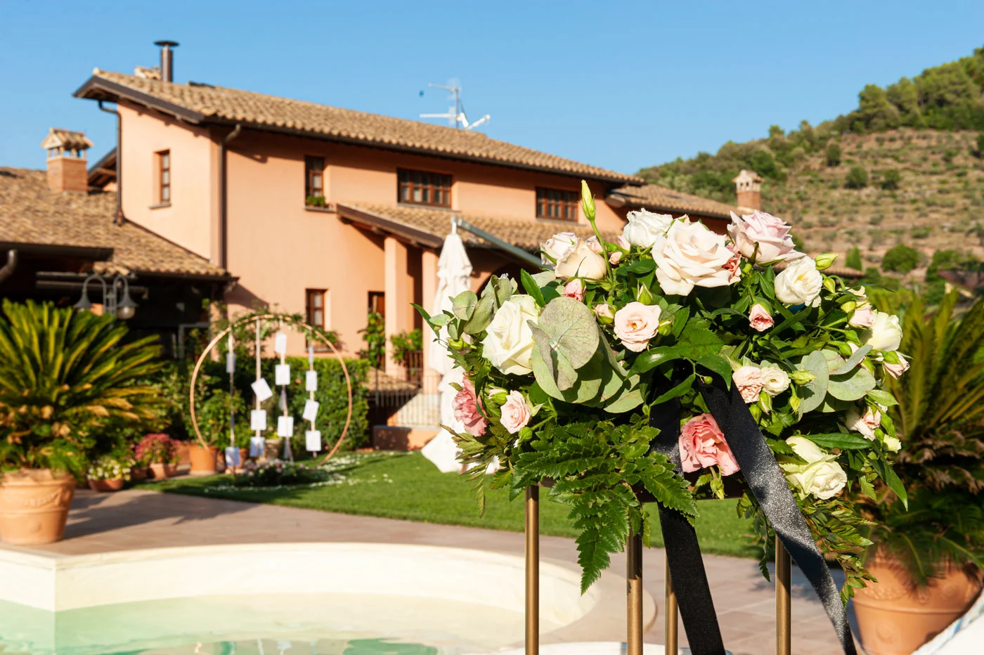 La Fattoria Spoleto: allestimento matrimonio - Ristorante - Pizzeria - Albergo