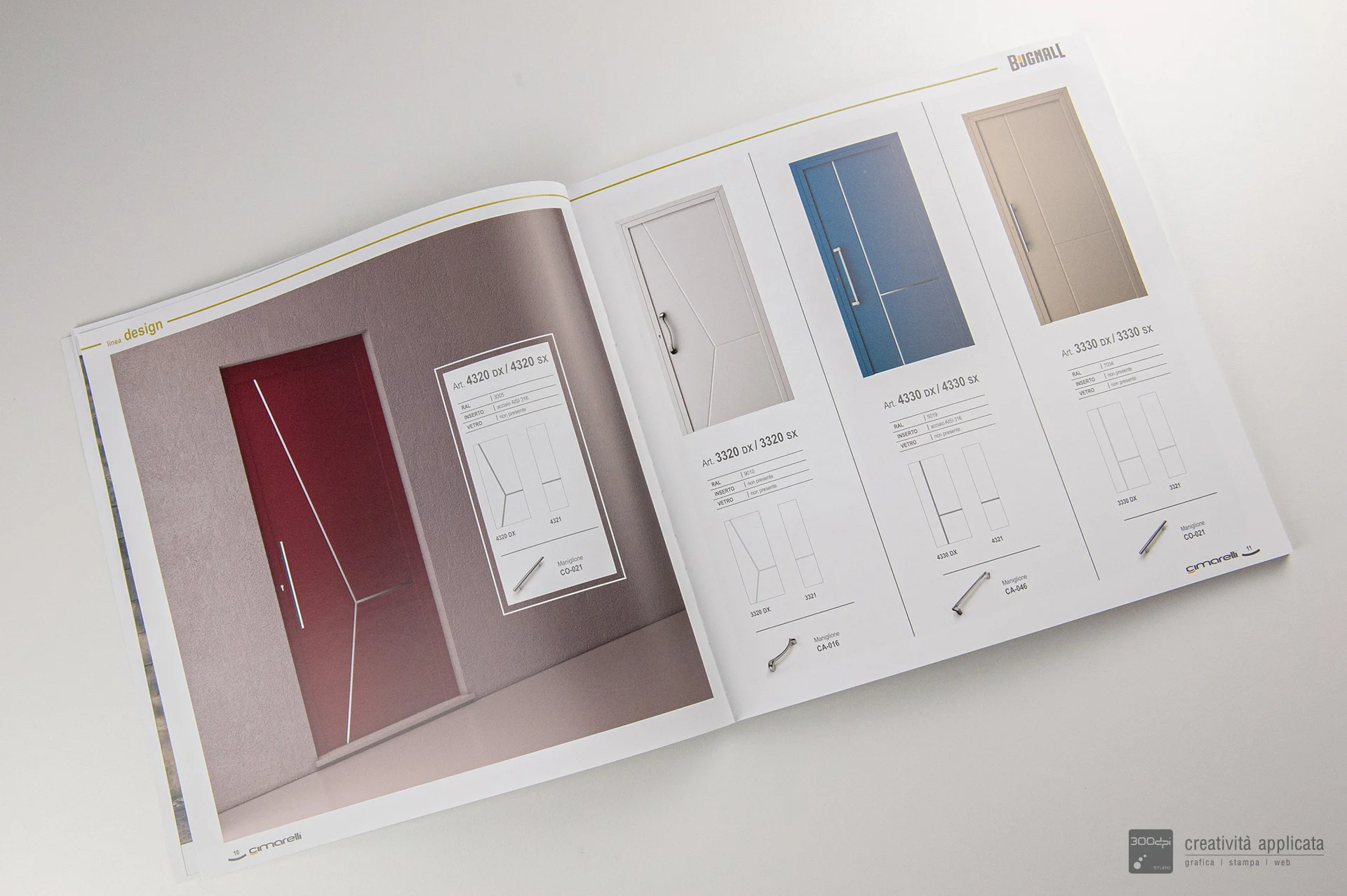 Linea Design - Catalogo EVOLUTION Bugnall-Cimarelli 2023