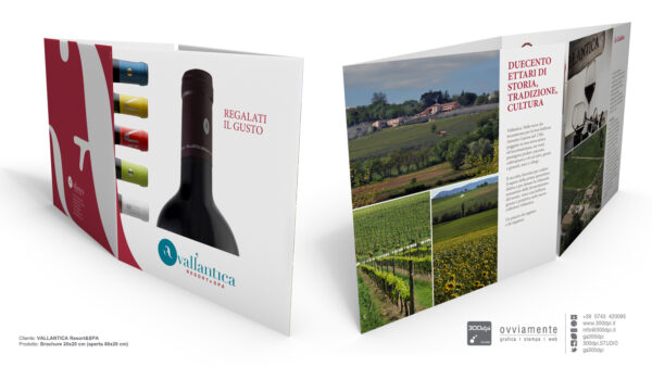 Brochure vini - Vallantica