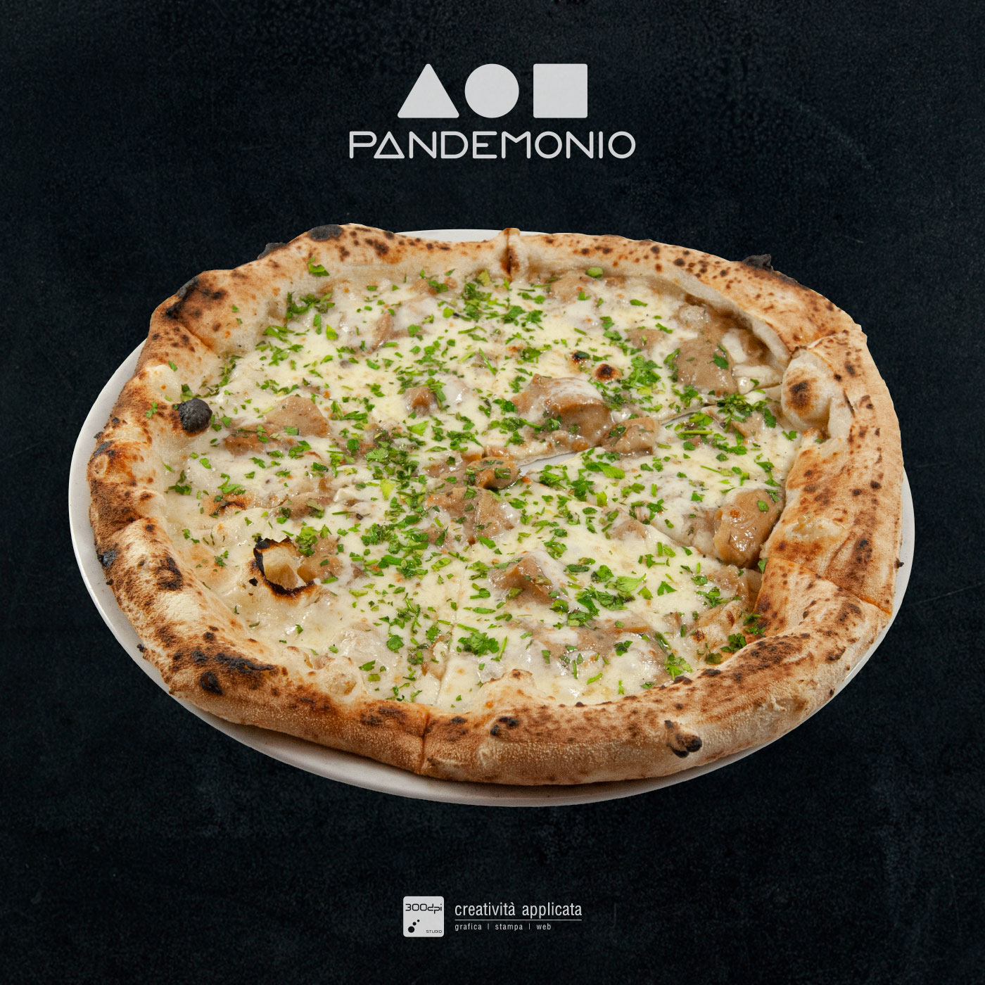 Pizza ai funghi Pandemonio – 300dpi STUDIO Spoleto-Rimini