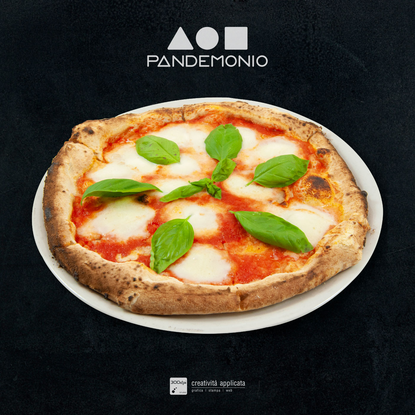 Pizza Margherita Pandemonio – 300dpi STUDIO Spoleto-Rimini