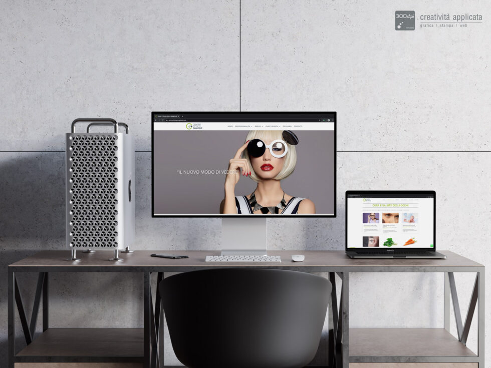 Realizzazione siti web professionali - sito centrotticoemmedue.com