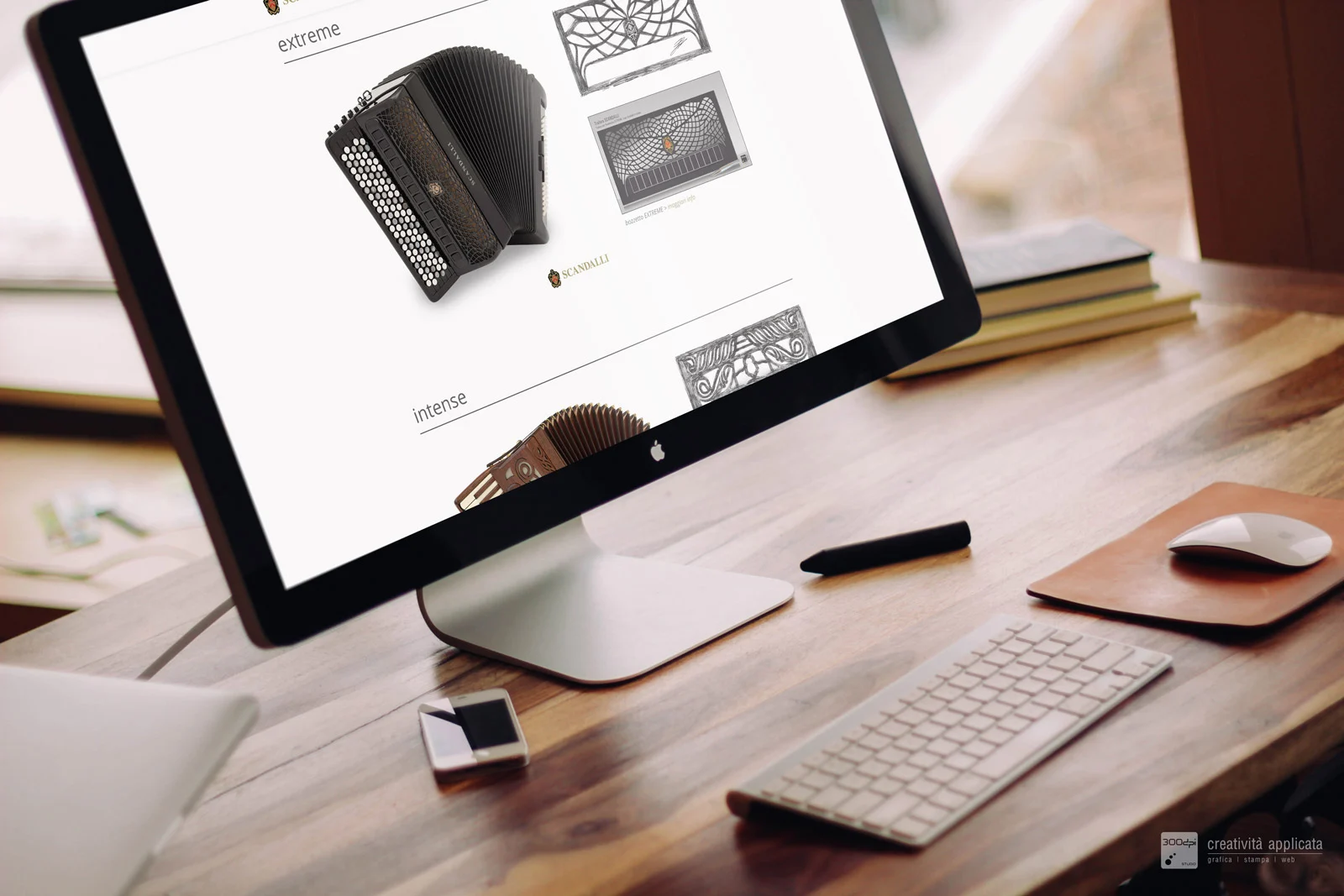 Scandalli Accordions: sito internet fisarmoniche Castelfidardo by 300dpi STUDIO