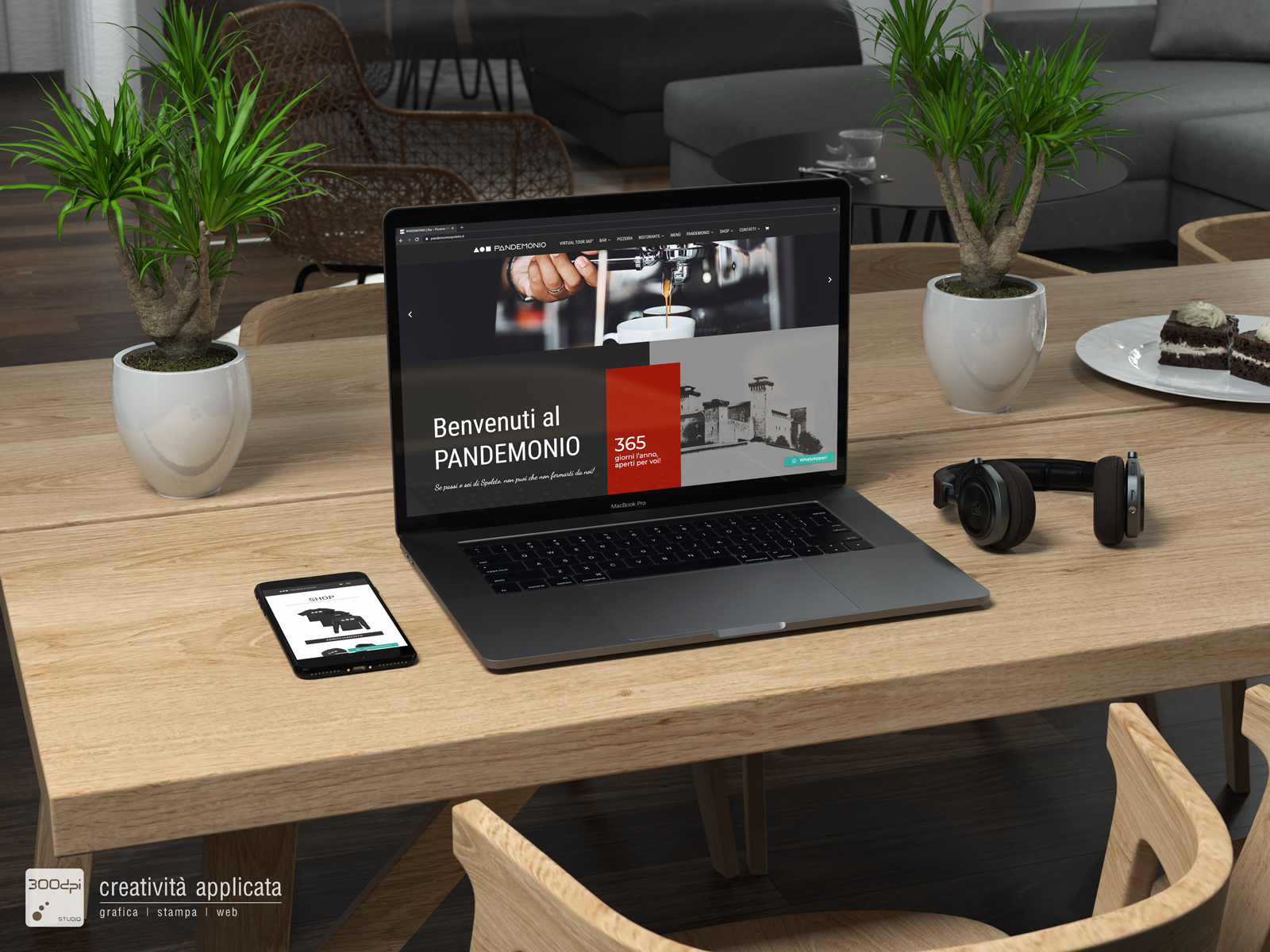 Realizzazione Siti Web Spoleto professionali e responsivi 300dpi Studio Pandemonio Umbria