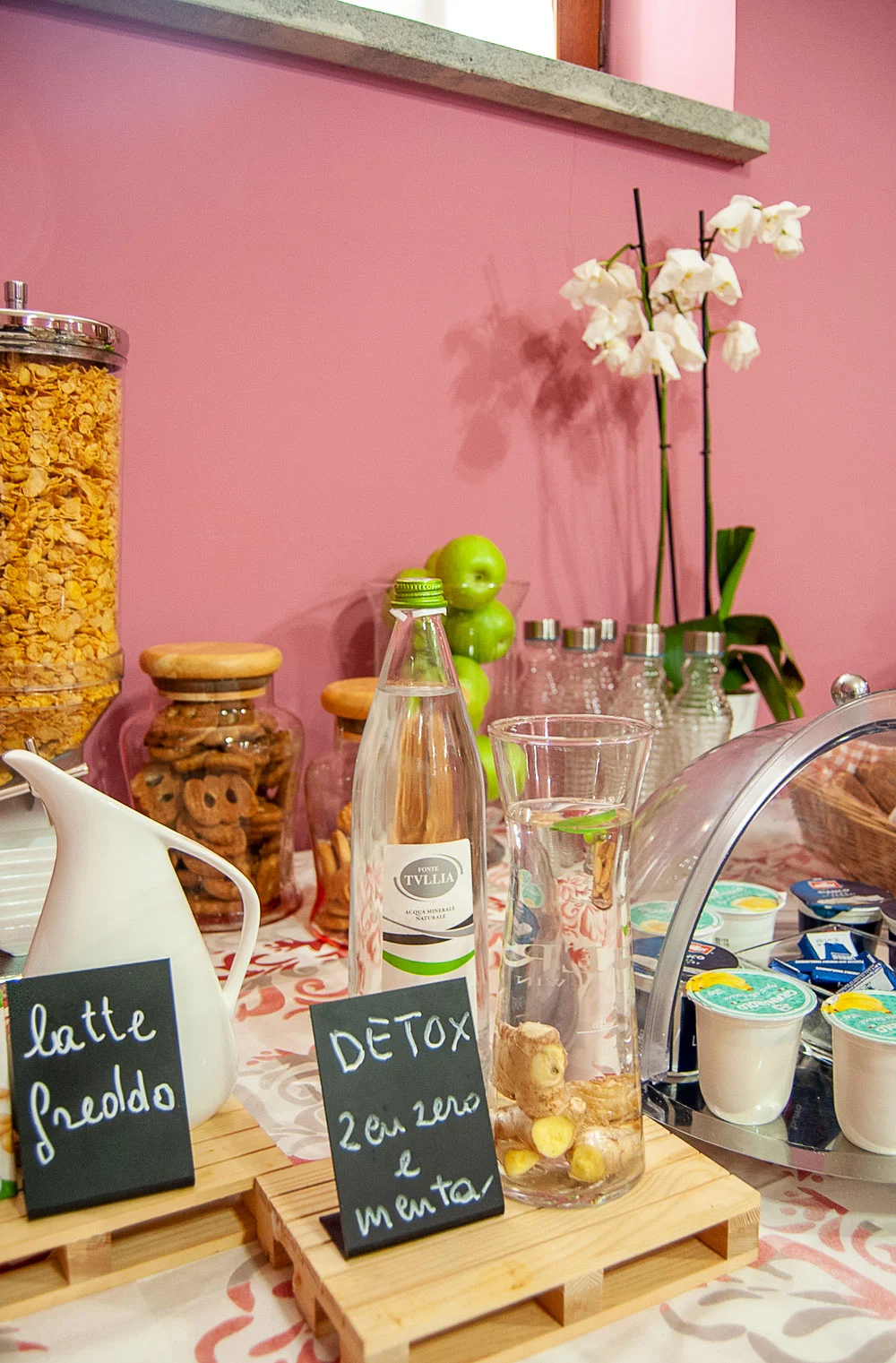 La Fattoria Spoleto: sala colazione zenzero - Ristorante - Pizzeria - Albergo