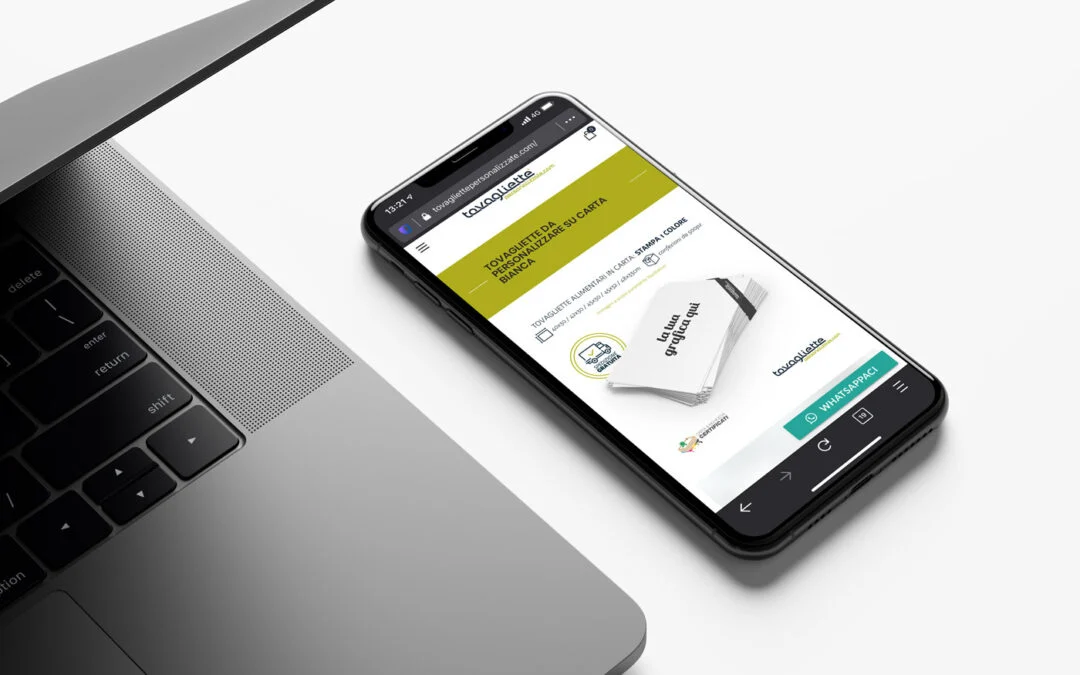 TovagliettePersonalizzate.com sito e-commerce