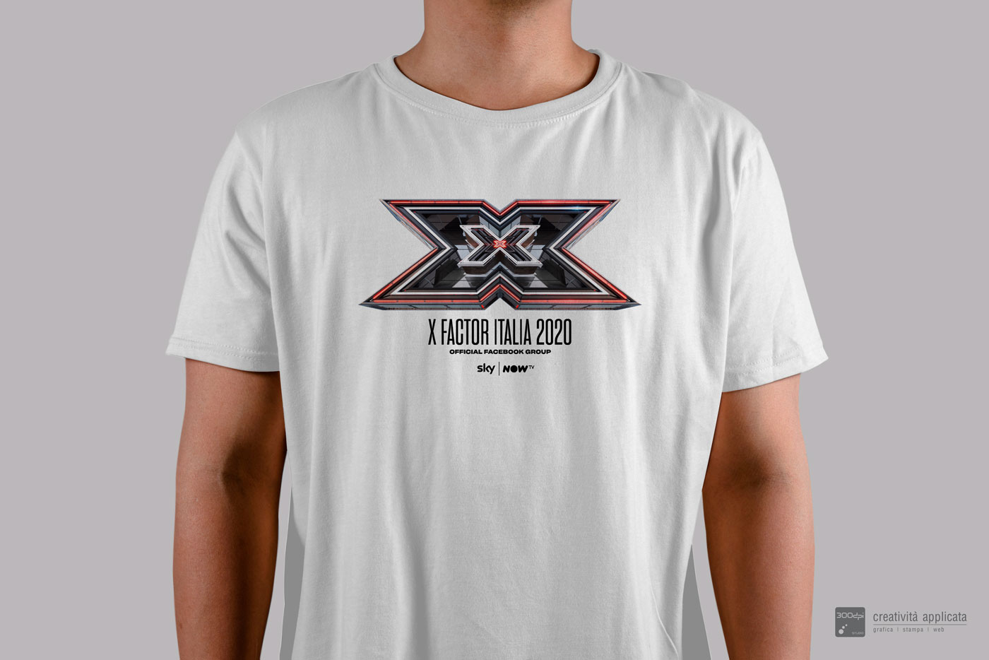 T-Shirt Bianca X Factor 2020