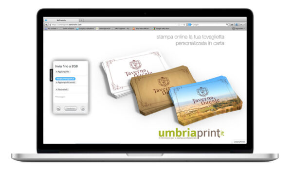 UmbriaPrint.it - Canale Wetransfer.com dedicato