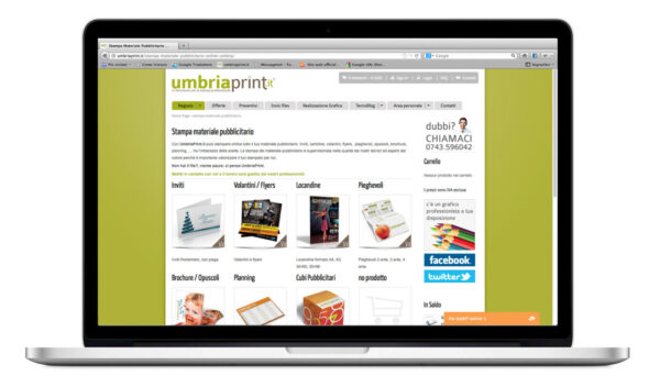 UmbriaPrint.it - Pagina catalogo